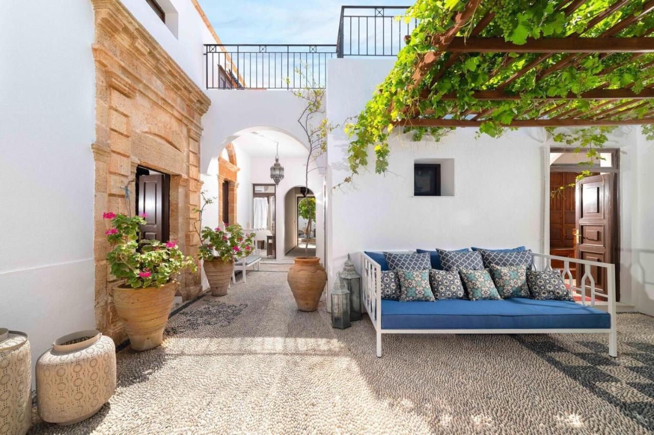 Lindos Villa Petra With Acropolis View Екстериор снимка